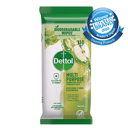 Dettol Multipurpose Cleaning Wipes Crisp Apple