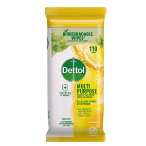 Dettol Multipurpose Cleaning Wipes Lemon Burst