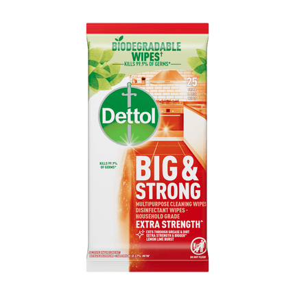 Dettol Big & Strong Multipurpose Wipes