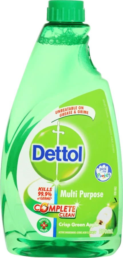 Dettol Complete Clean Multipurpose Green Apple Trigger Refill