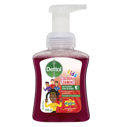 Dettol Kids Colour Foaming Hand Wash Berry