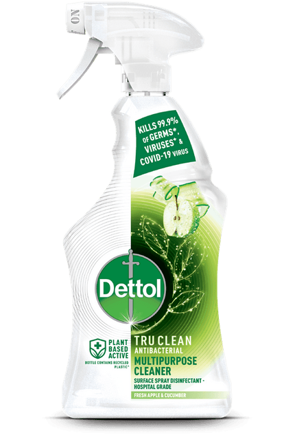 Dettol Tru Clean Antibacterial Multipurpose Cleaning Trigger Fresh Apple & Cucumber
