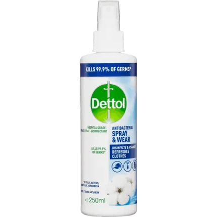 Dettol Antibacterial Spray & Wear Fresh Cotton